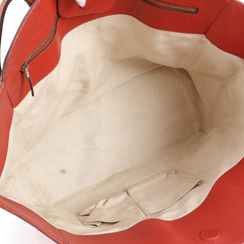 美品 グッチ スウィング 354397 レザー トート バッグ 肩掛け