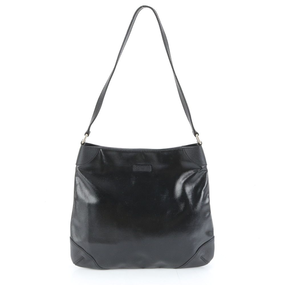 ○グッチ GUCCI 牛革 ショルダーバッグ 257296 204046  レディース 【中古】 中古 極美品 グッチ 257296 レザー ショルダーバッグ 肩掛け ハンド 本革