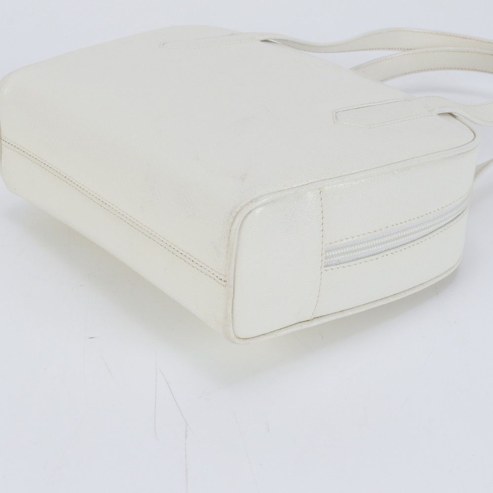 極美品 ヴィンテージ オールド グッチ ホワイト 000 109 0097 レザー