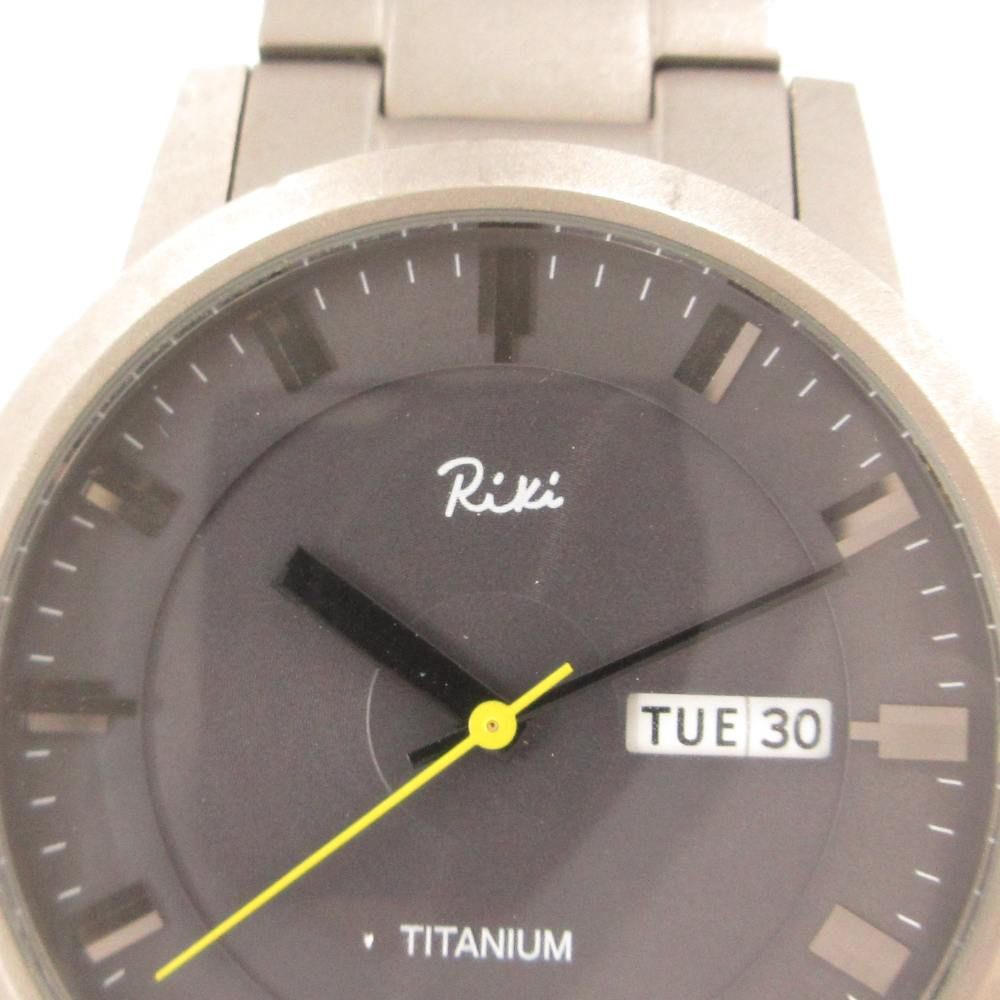セイコー SEIKO RIKI ALBA 腕時計 VX43-K310 アナログウォッチ 