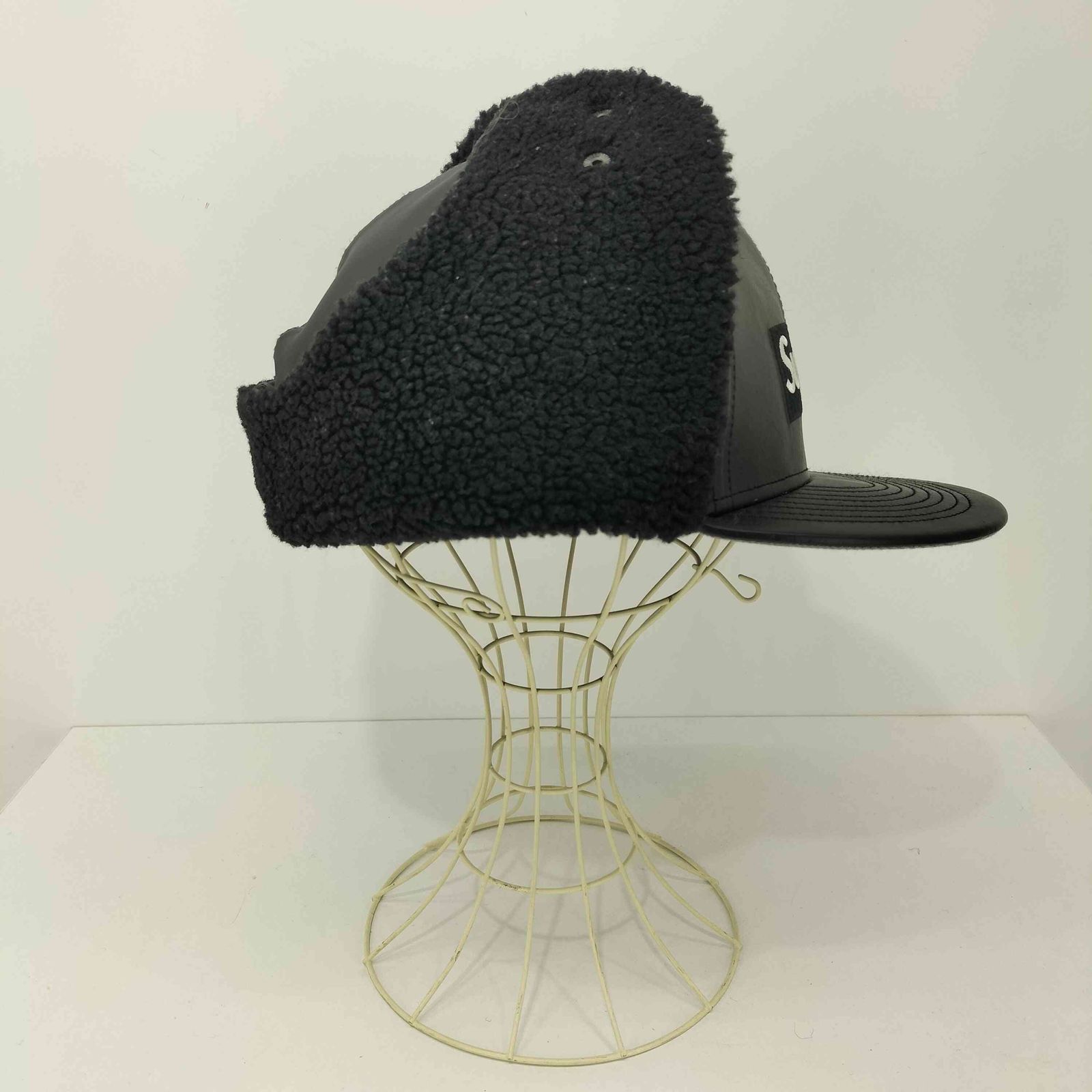 シュプリーム Supreme 22AW NewEra Leather Earflap Box Logo メンズ 8