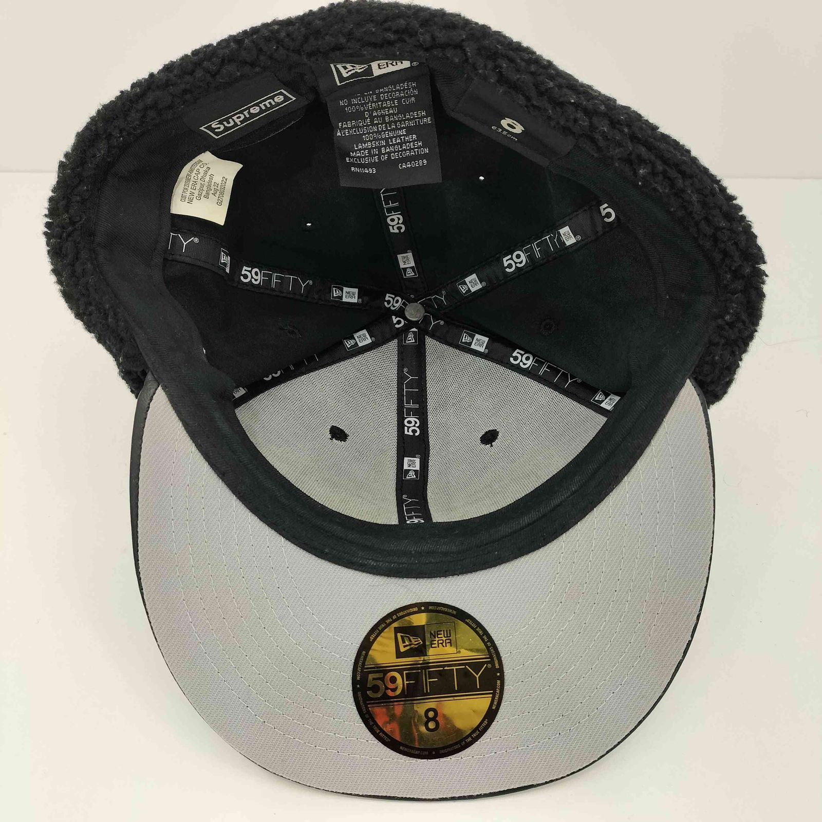 シュプリーム Supreme 22AW NewEra Leather Earflap Box Logo メンズ 8