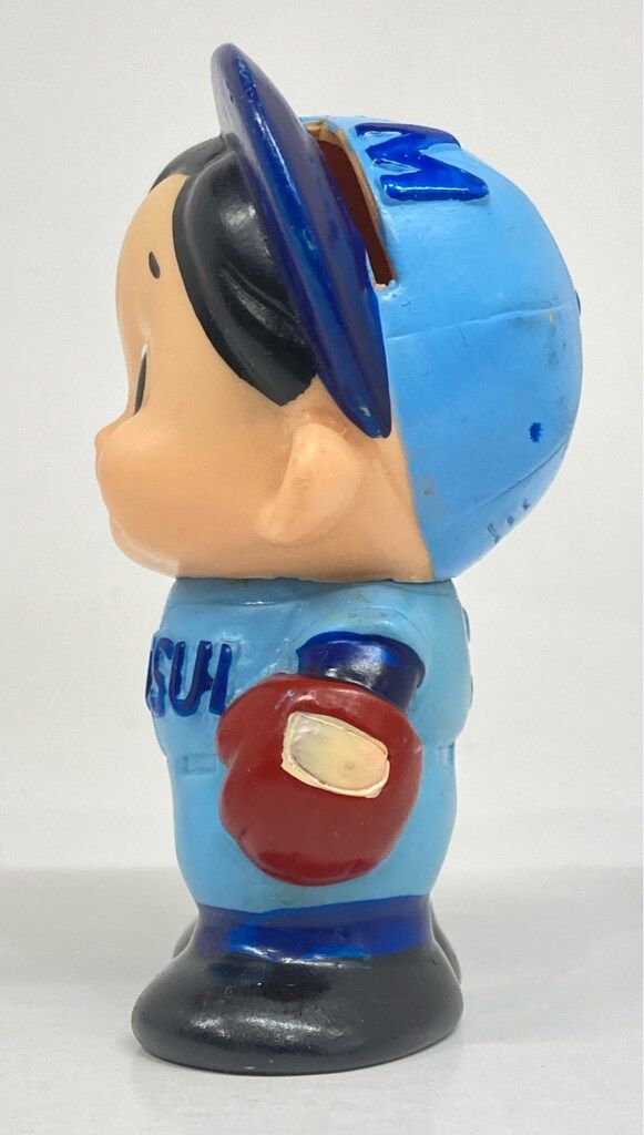 三井銀行 貯金箱 三井坊や(ピッチャー)野球 92? - メルカリ