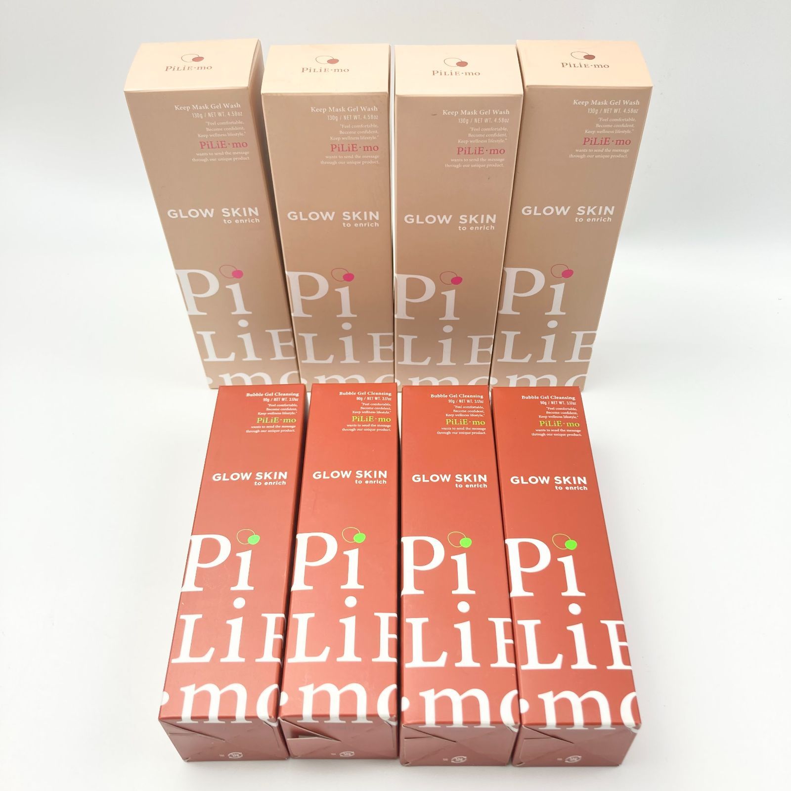 PILIE.MO SKIN クレンジングジェル 4本セット PILIE.MO SKIN クレンジングジェル 4本セット