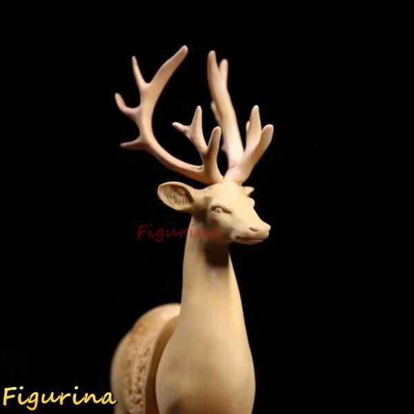 鹿 置物