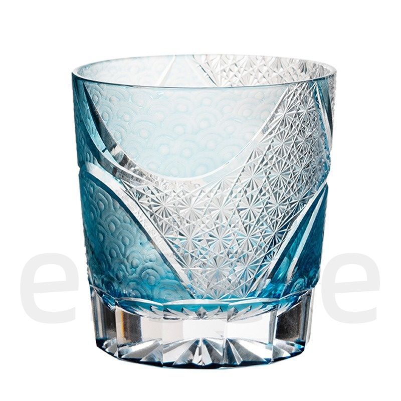 手彫り ウイスキーグラス