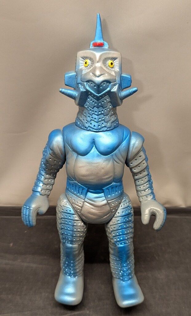 B-CLUB 復刻版怪獣シリーズ ブルマァク ウインダム グレー成型&ブルー