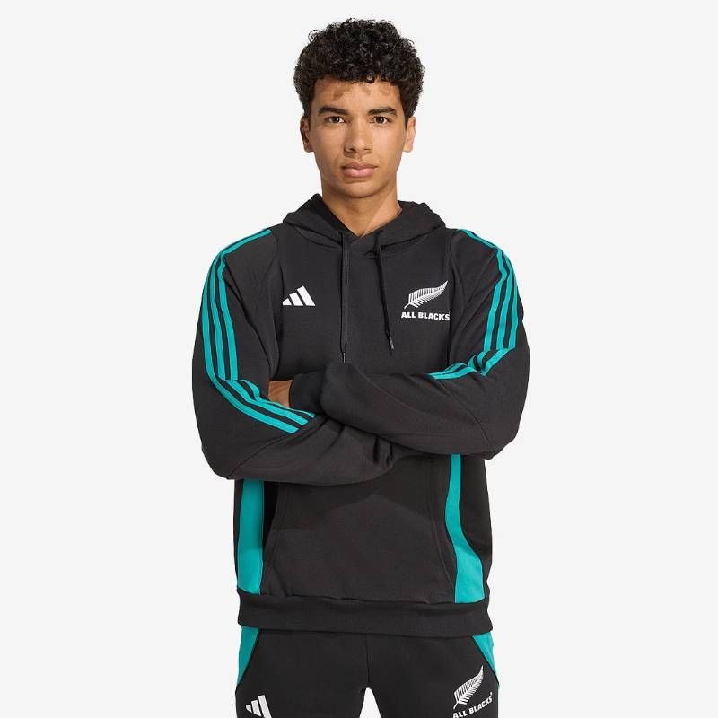 【送料無料・匿名配送】adidas ラグビー ウェア オールブラックス 25/26 フーディー ブラック 黒 新品