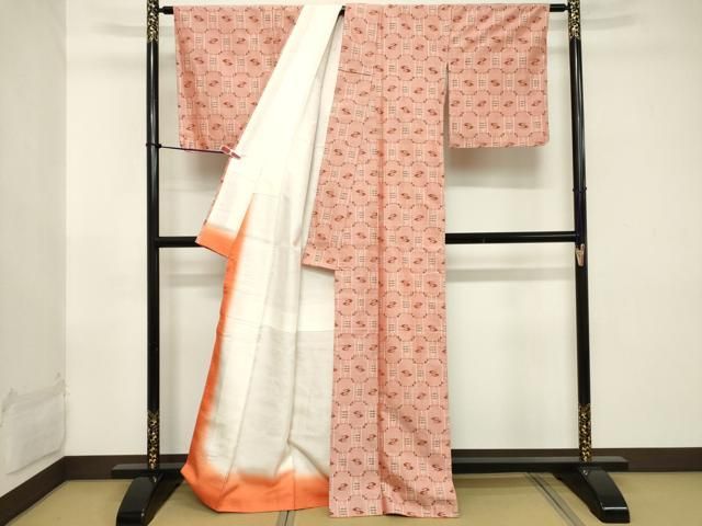 平和屋着物□上質な紬 琉球絣文様 正絹 逸品 未使用 DABB2465cd - メルカリ