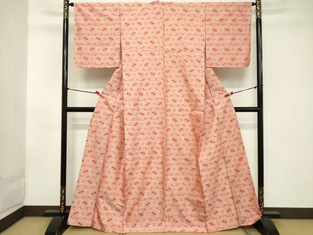 平和屋着物□上質な紬 琉球絣文様 正絹 逸品 未使用 DABB2465cd - メルカリ