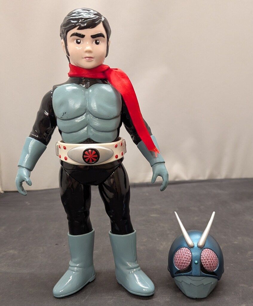 メディコム・トイ 東映レトロソフビコレクション 仮面ライダー旧1号 DX