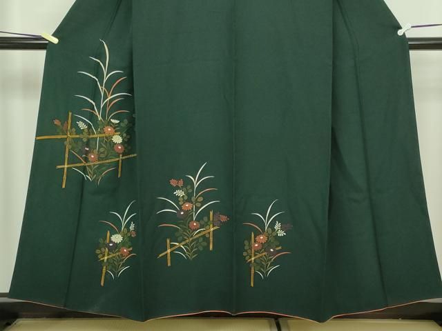 平和屋着物□訪問着 草花文 正絹 逸品 DABA9835sf - メルカリ