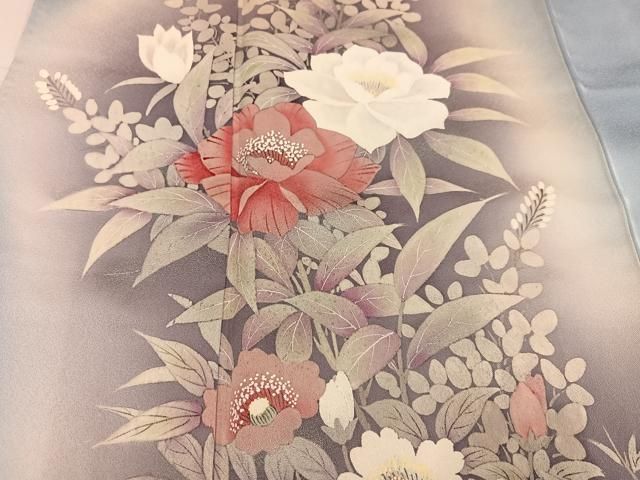 平和屋着物□訪問着 枝花文 暈し染め 正絹 逸品 AABF2485ph - メルカリ