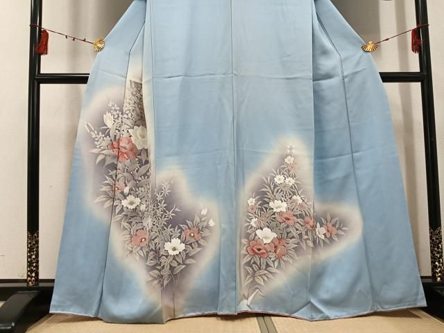 平和屋着物□訪問着 枝花文 暈し染め 正絹 逸品 AABF2485ph - メルカリ