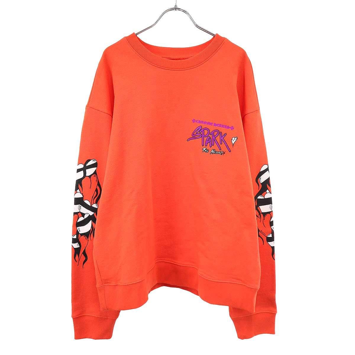 CHROME HEARTS クロムハーツ MATTY BOY SPARK THE HEART SWTSHRT