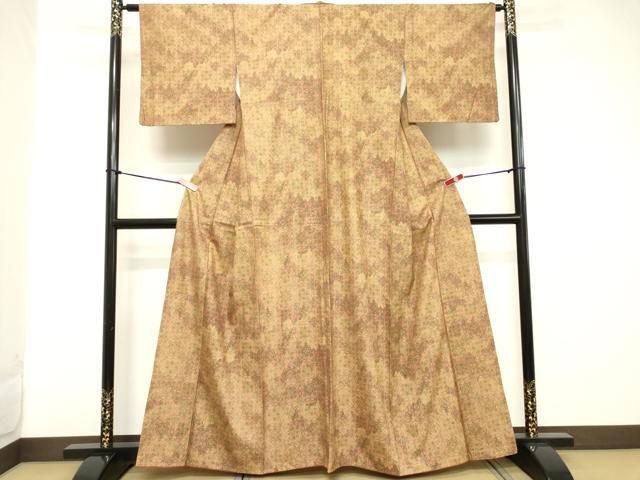 平和屋着物□本場染大島紬 更紗花文 正絹 逸品 DABB2491cd - メルカリ