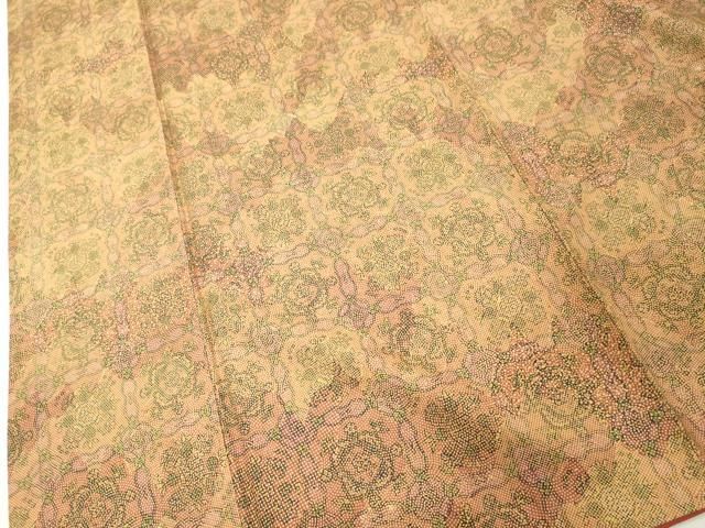 平和屋着物□本場染大島紬 更紗花文 正絹 逸品 DABB2491cd - メルカリ