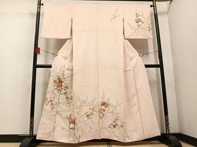 平和屋着物□訪問着 枝花文 金彩 正絹 逸品 AABF2493ph - メルカリ