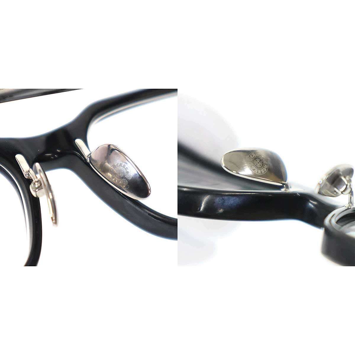 CHROME HEARTS クロムハーツ SPUR EM 度入りアイウェア メガネ
