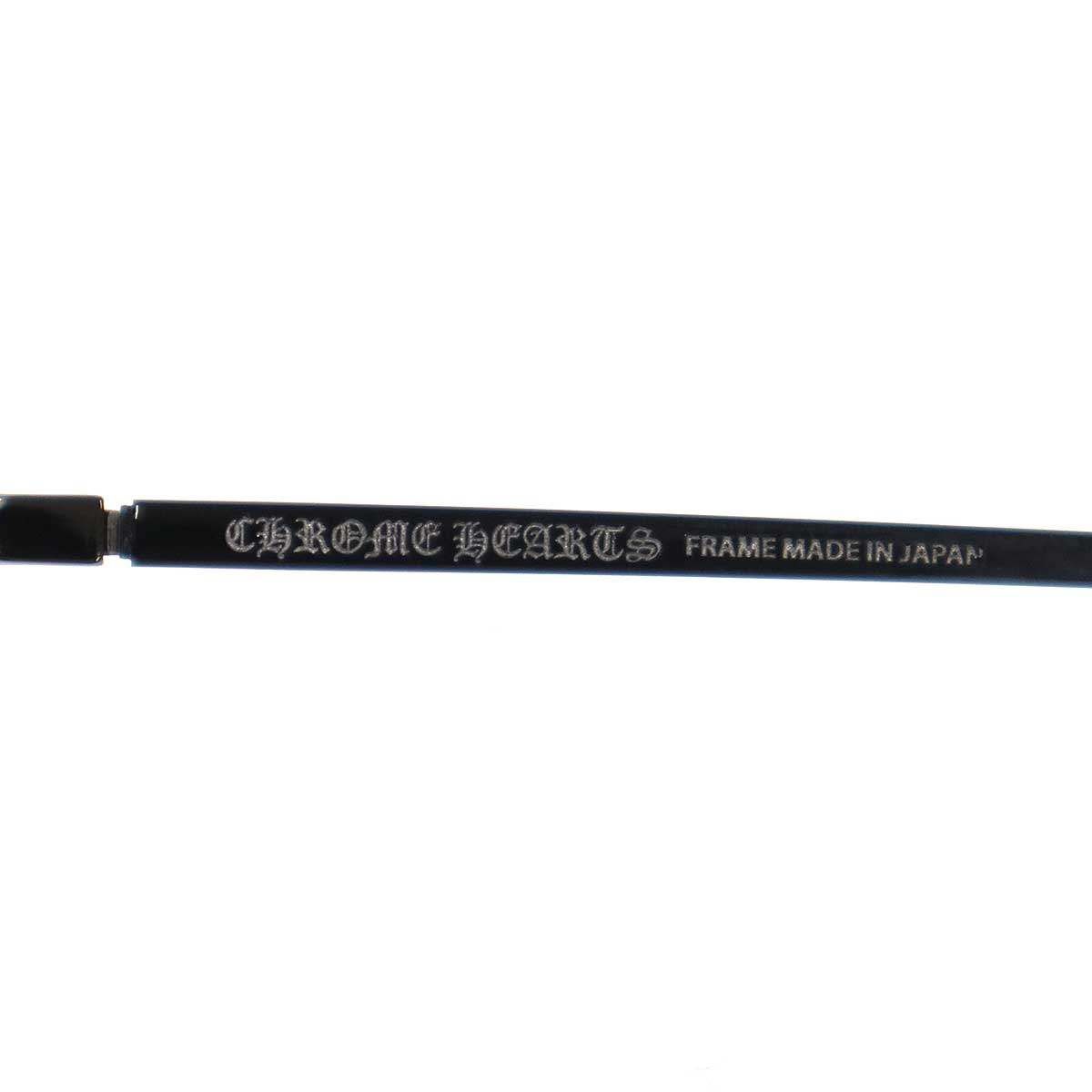 CHROME HEARTS クロムハーツ SPUR EM 度入りアイウェア メガネ