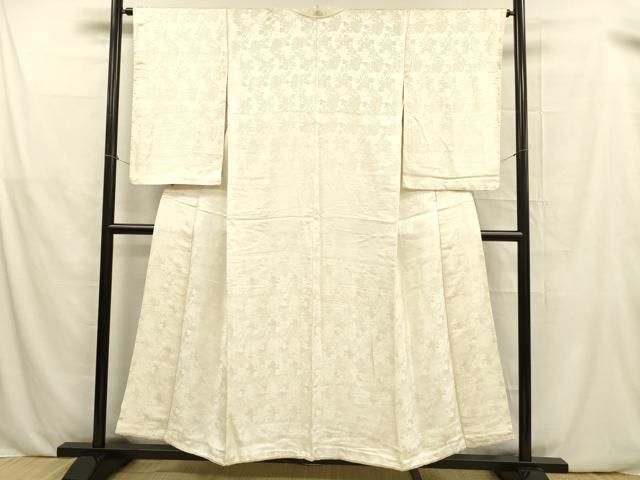 平和屋着物□上質な小紋 舞花文 生成り色 正絹 逸品 DABB3405cm - メルカリ