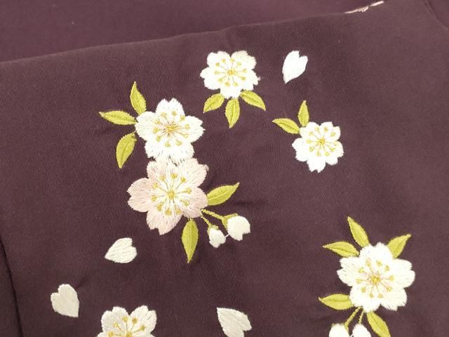 平和屋着物□女性 行灯袴 総刺繍 舞花文 暈し染め 金彩 洗える着物