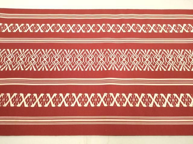 平和屋着物◎本場筑前博多織 八寸名古屋帯 献上 証紙付き 正絹 逸品