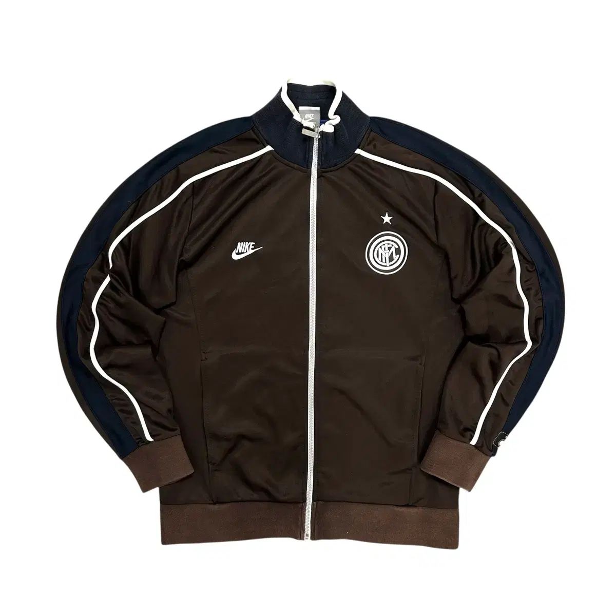 ナイキ インテルミラン ブラウン ジャージ (M) - メルカリ