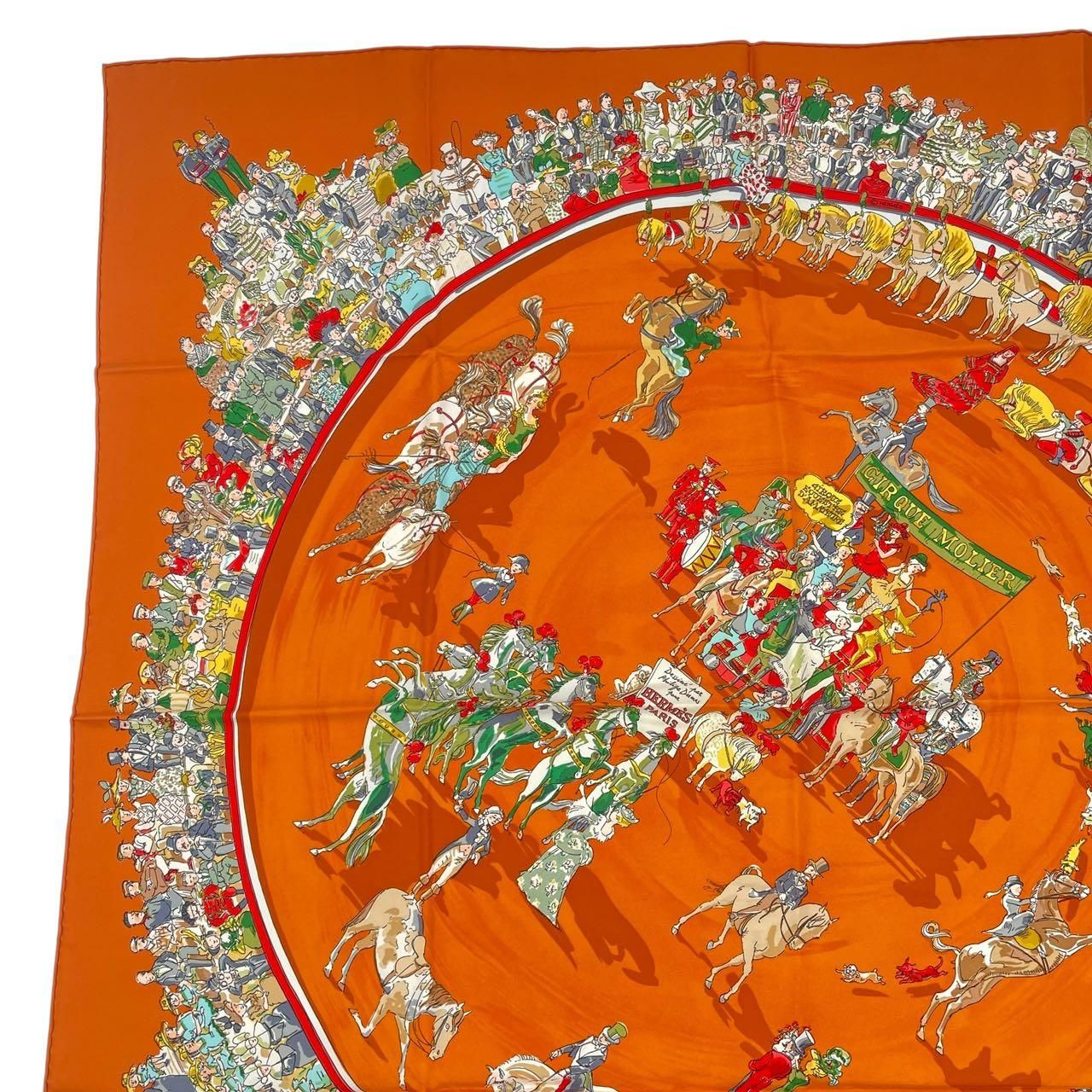 カルネ】HERMES エルメス カレ90 サーカス Circus カルネ】HERMES