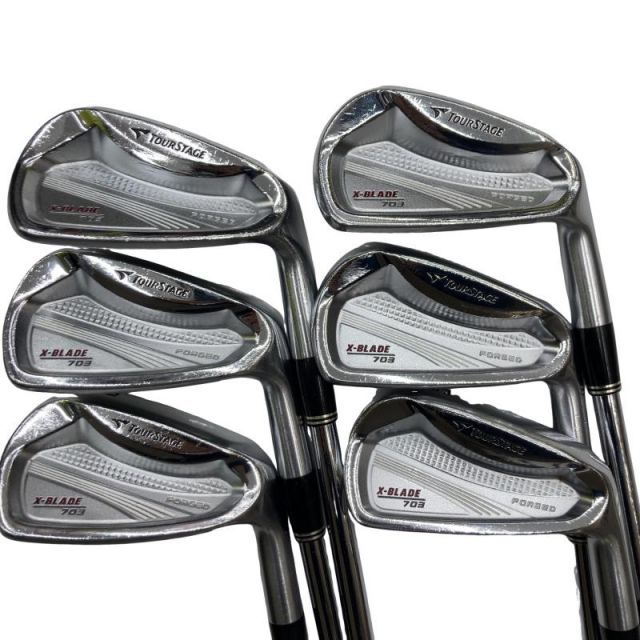中古】 ブリヂストン TOURSTAGE X-BLADE 703 6S アイアンセット IR NS