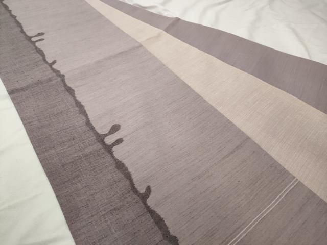 平和屋着物◎全通柄袋帯 紬地 霞文 正絹 逸品 AABF3446gw - メルカリ