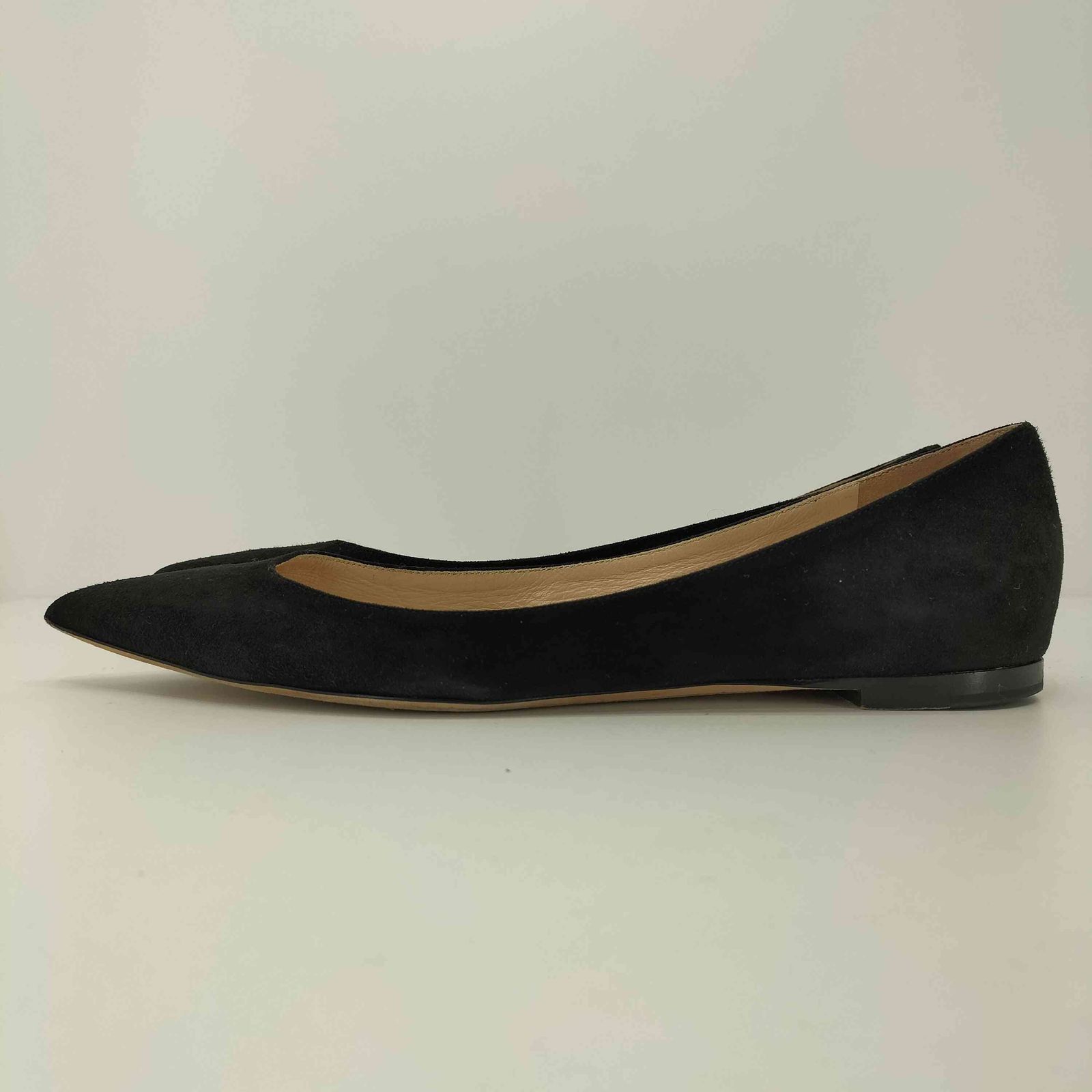 ニナリッチフラットパンプス ニナリッチ NINA RICCI スエード フラットパンプス レディース JPN：36