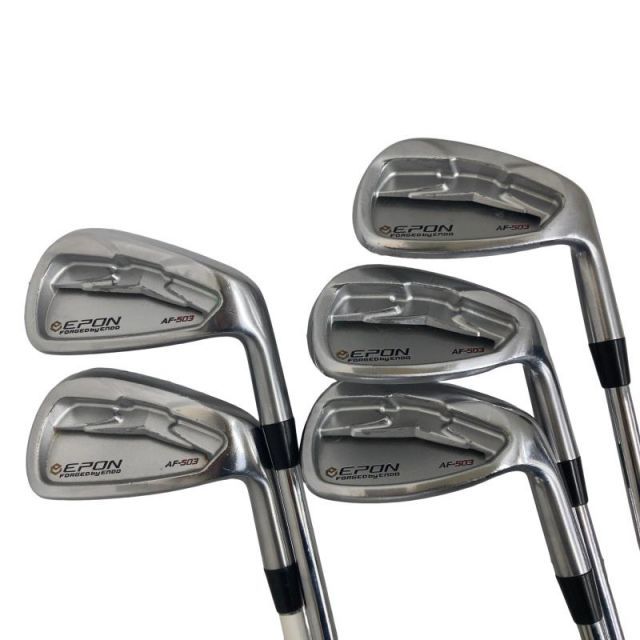 中古】 エポンゴルフ株式会社 EPON AF-503 6S アイアンセット IR 純正