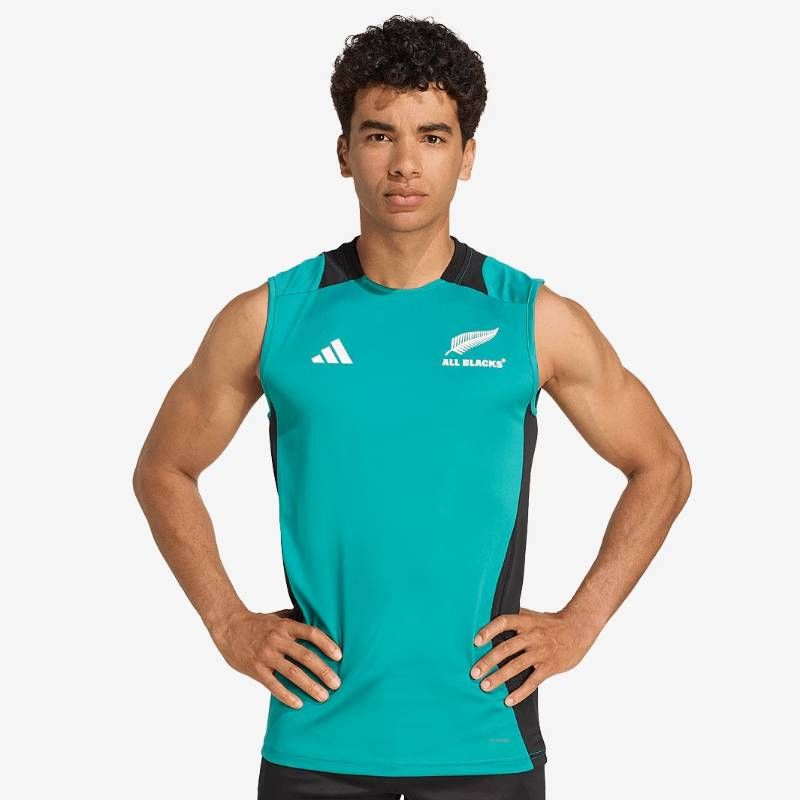 【送料無料・匿名配送】adidas アディダス ラグビー ウェア オールブラックス 25/26 シングレット ティール 青緑 新品
