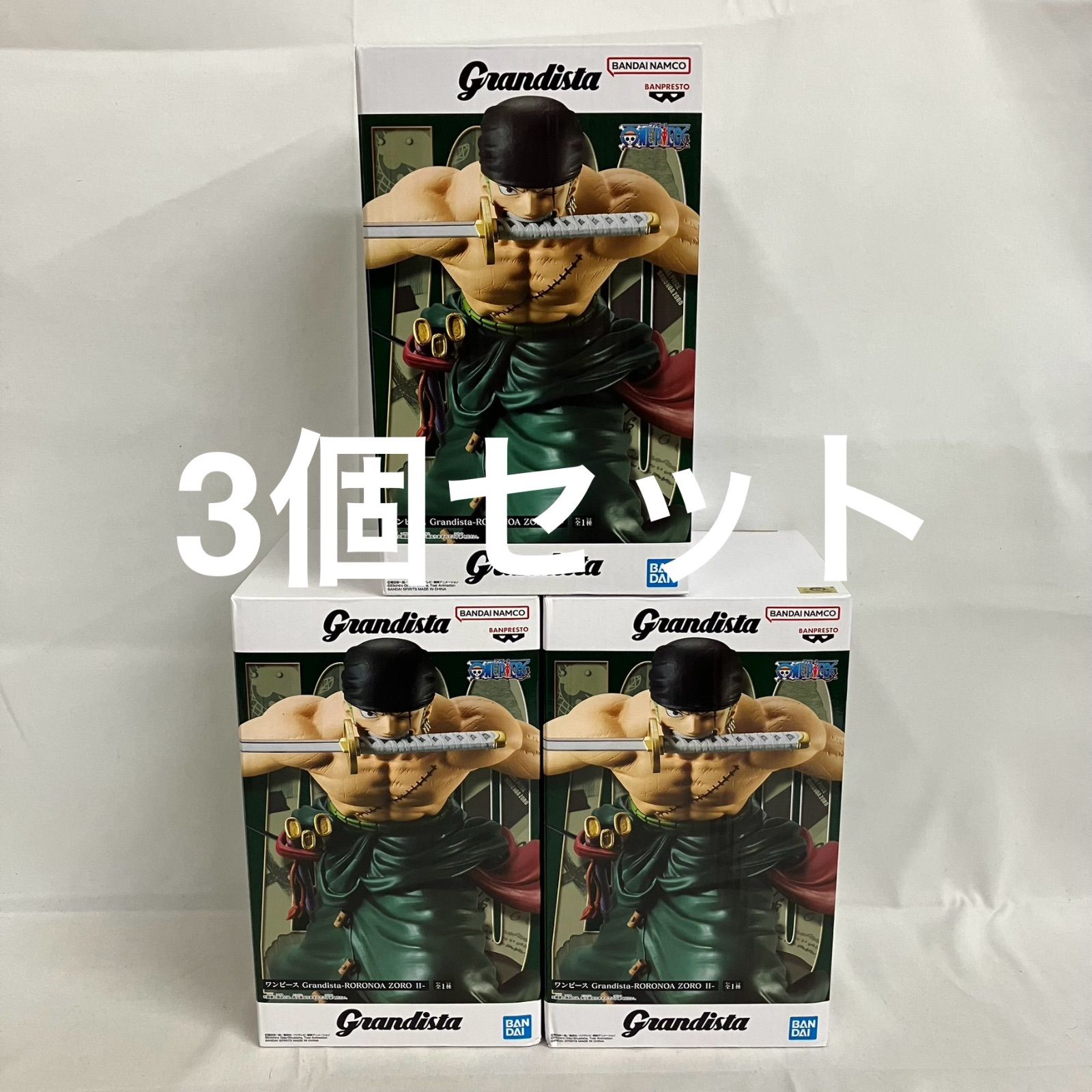 Grandista ワンピース フィギュア 3体セット ワンピース』バンプレスト