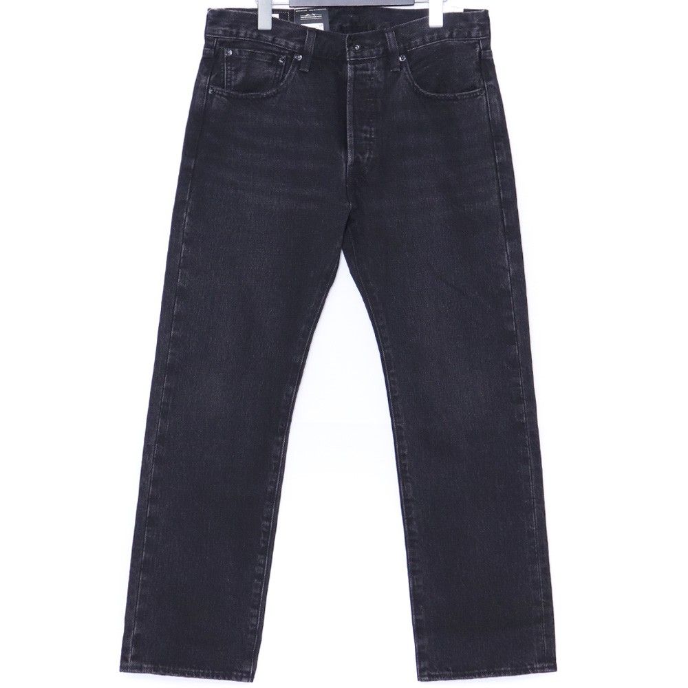 LEVI'S PREMIUM × EDIFICE 30th 別注 501(R) BLACK デニムパンツ W31