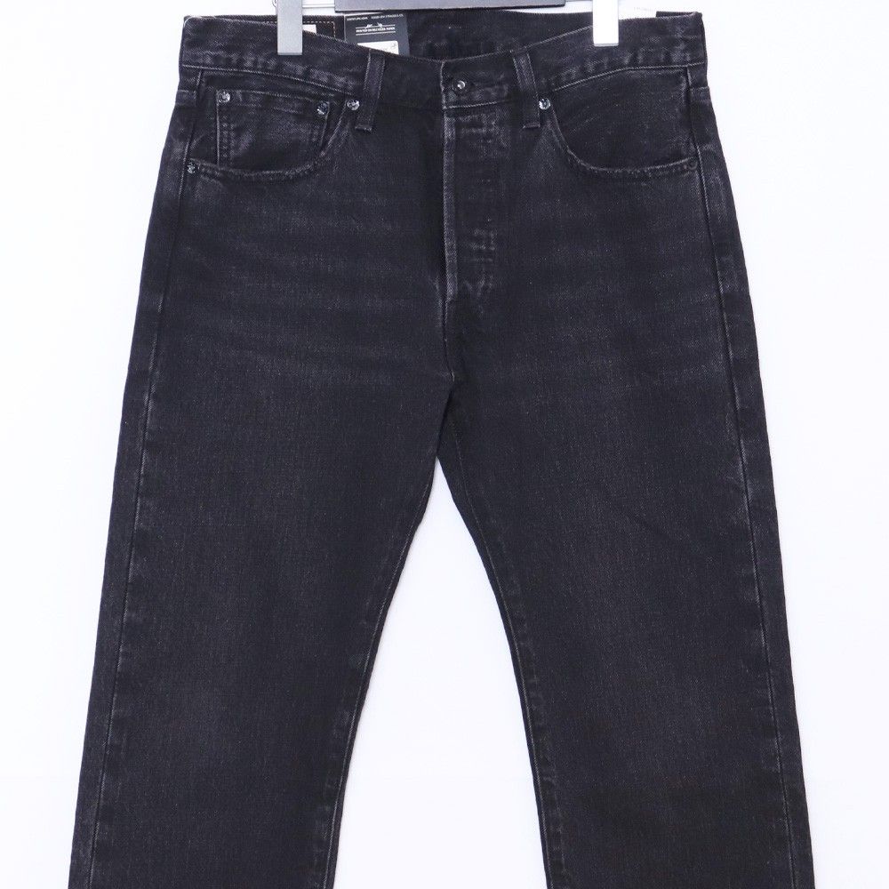 LEVI'S PREMIUM × EDIFICE 30th 別注 501(R) BLACK デニムパンツ W31