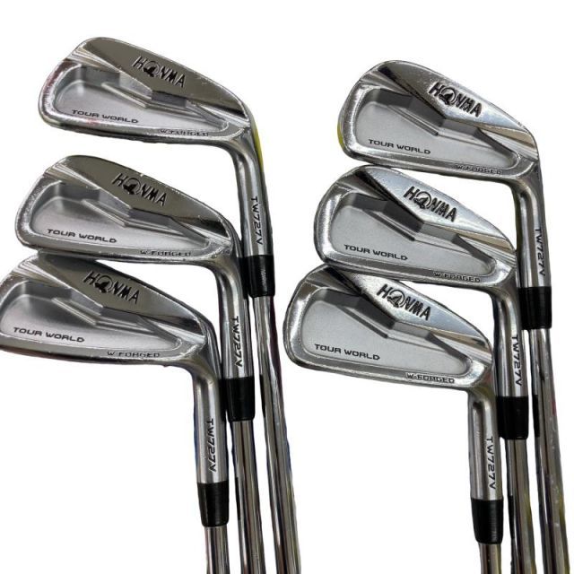 中古】 本間ゴルフ TOUR WORLD TW727V FORGED 6S アイアンセット IR NS