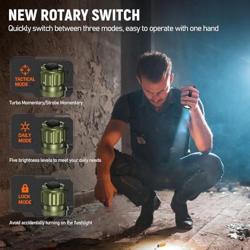  迅速に発送 Wurkkos TD 07 の戦術的な懐中電燈 USB C の再充電 な懐中電燈 1300 高い内腔の EDC の懐中電燈 ターボ ストロボの瞬間的な IP 68 防水 6 つの照明モード 緊急キャンプのための抜け目がないライト 65 e 0 ec 66 その他 キッチン 食器