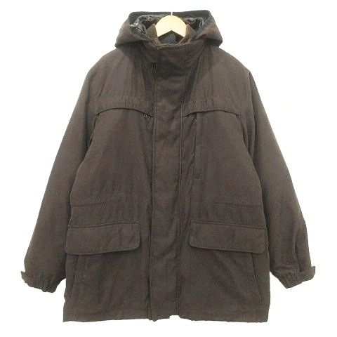 ユニクロ UNIQLO プレミアム ダウンジャケット 3WAY コート XL 茶
