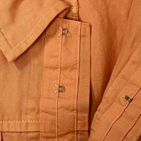 クレッシェントデュオ CRESCENT DUO ジャケット 無地 綿100% 長袖 M