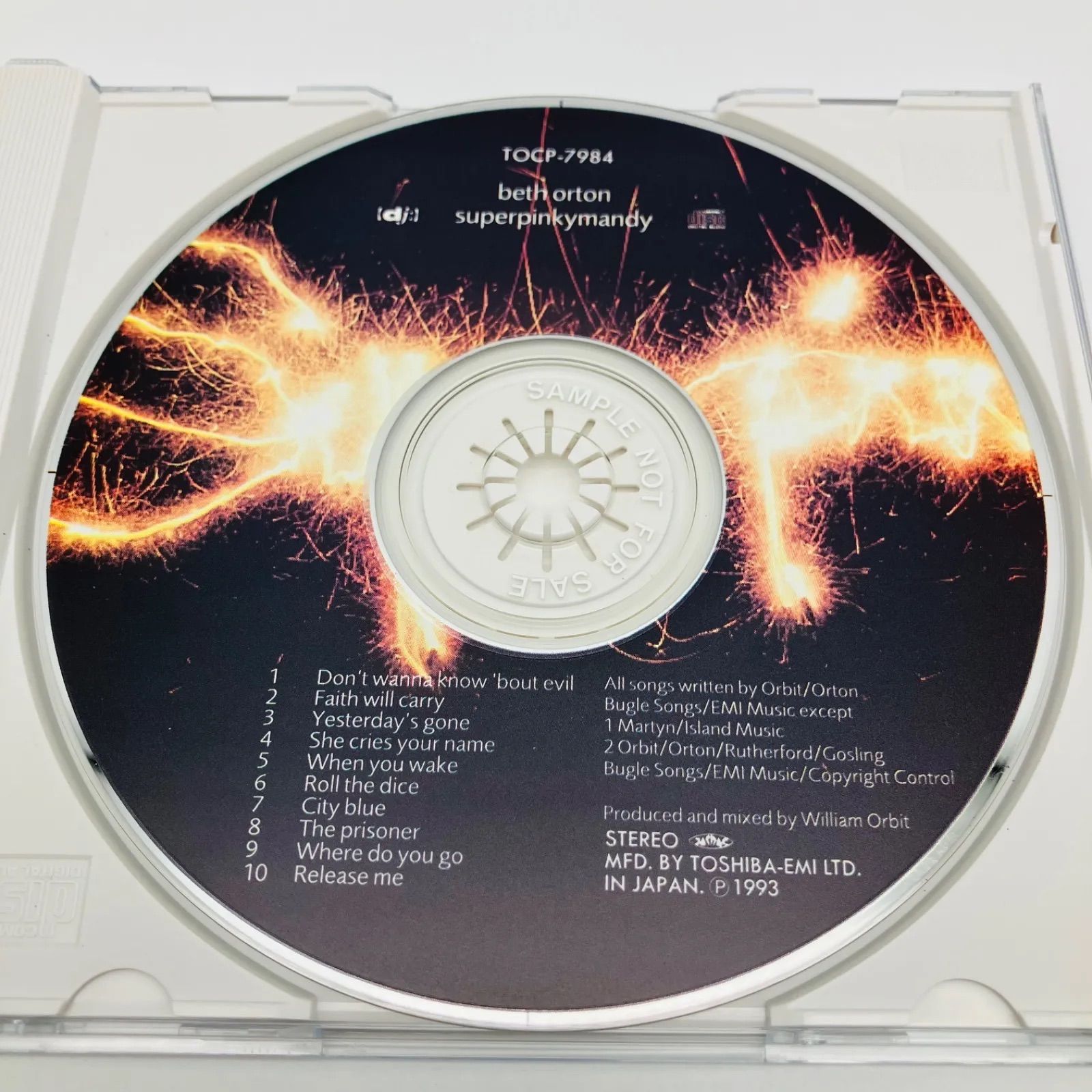 ベス・オートン「スーパーピンキーマンディ」 【貴重盤・廃盤】Beth Orton 洋楽 CD Beth Orton ベス・オートン スーパー・ピンキー・マンディ
