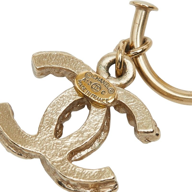 シャネル ココマーク フープピアス ゴールド メッキ フェイクパール