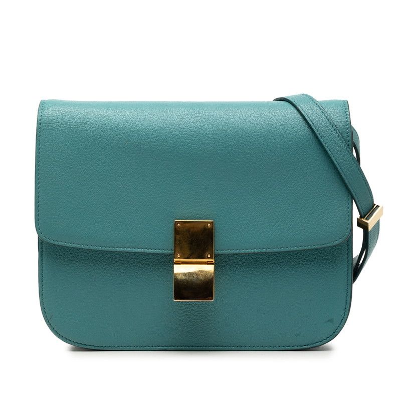 セリーヌ クラシックボックス ミディアム 斜め掛け ショルダーバッグ