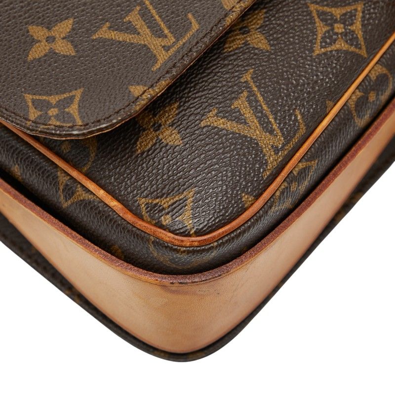 ルイ ヴィトン モノグラム カルトシエールGM 斜め掛け ショルダーバッグ M51252 ブラウン PVC レザー レディース LOUIS VUITTON 【中古】 ルイ ヴィトン モノグラム カルトシエールGM 斜め掛け ショルダー