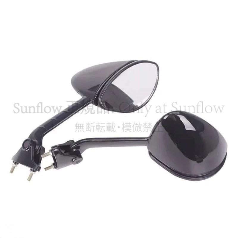 新品未使用】バイク リア ミラー 2006年 - 2016年 カワサキ ニンジャ