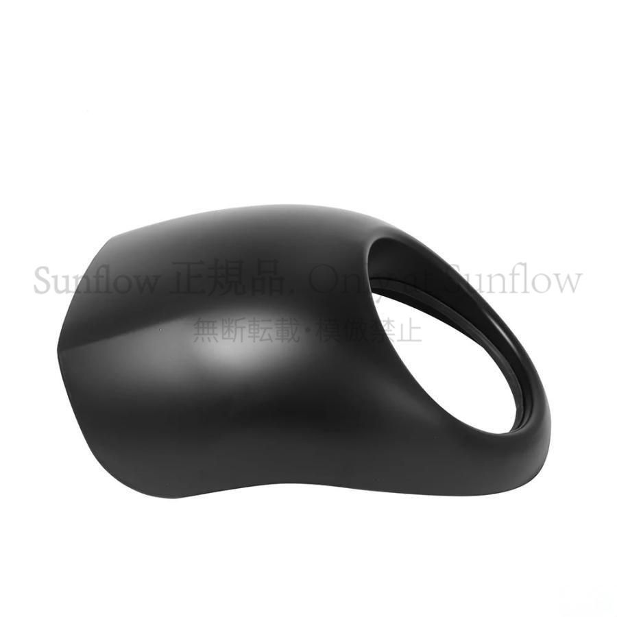 新品未使用】バイクヘッドライトランプマスクヘッドランプフェアリング
