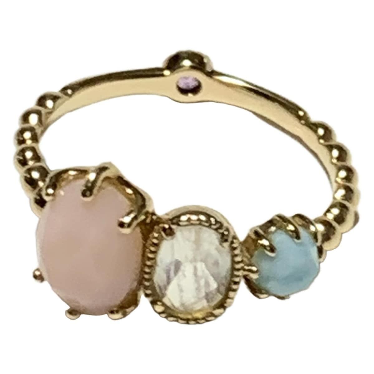 Sirena Azzurro(セイレーンアズーロ) リング - K10YG×ライトピンク