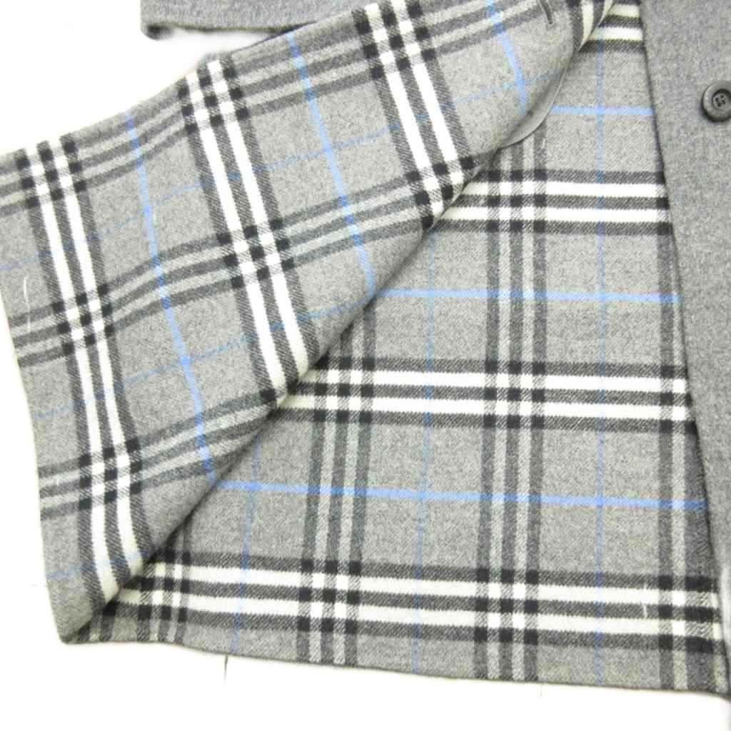 [美品] バーバリーロンドン　コート　ジャケット　ウール　カシミア混　ツイード バーバリー ロンドン BURBERRY LONDON ノバチェック ウール コート