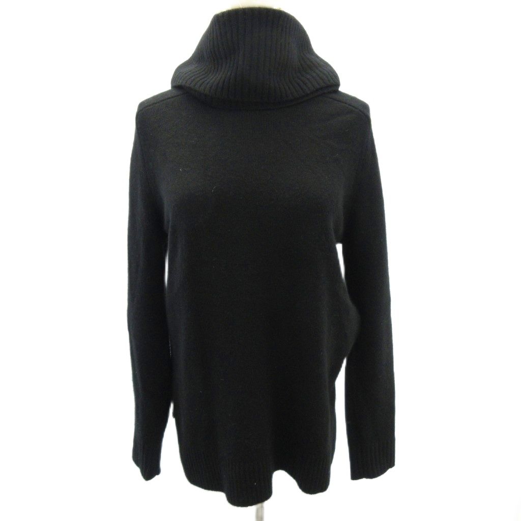 【セオリーリュクス】カシミヤタートルセーター 38 ブラック MARIL セオリーリュクス】カシミヤタートルセーター 38 ブラック MARIL